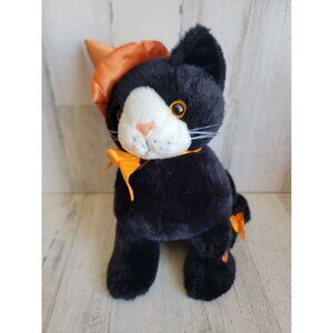 Carlton cards AS IS which‎ is cat Halloween black accessory prop